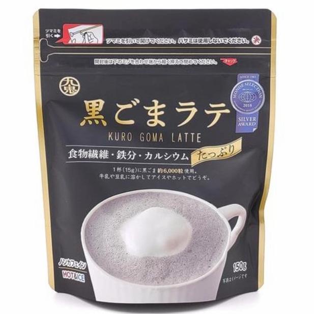 

\\\\\] Kuki Sangyo Kuro goma Black Sesame Latte 150 gr / minuman serbuk wijen