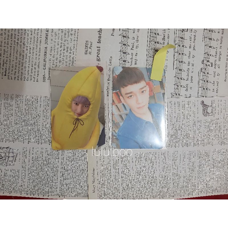 PC CHANYEOL BANANA + PC CHANYEOL GROWL