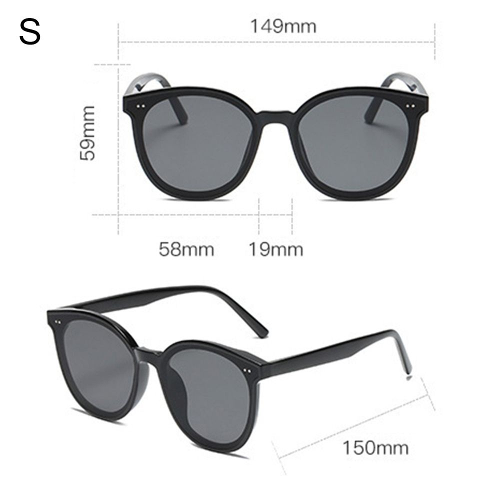 ROW Fashion Polarized Sunglasses Outdoor UV400 Protection Square Sunglasses Beach Vacation for Driving Shopping Men &amp; Women Star With The Same Oversized