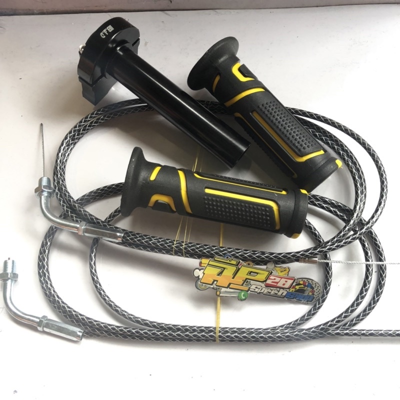 GAS SPONTAN 2 KABEL DAN 1 KABEL UNIVERSAL ALL MOTOR BEAT VARIO SCOOPY GENIO PCX CB 150 R NMAX AEROX LEXI MIO NOUVO VIXION JUPITER VEGA SATRIA FU FIZR NINJA DLL