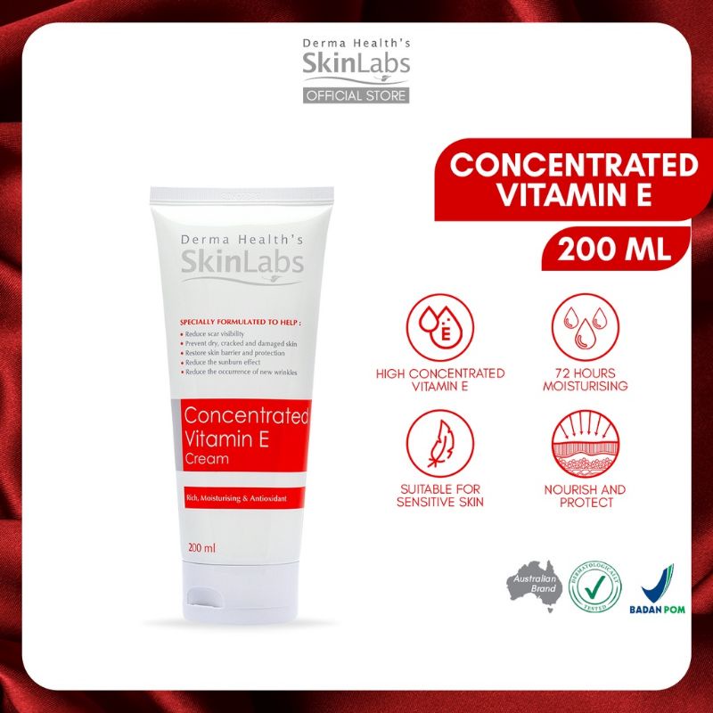 SkinLabs Concentrated Vitamin E Cream 200ml