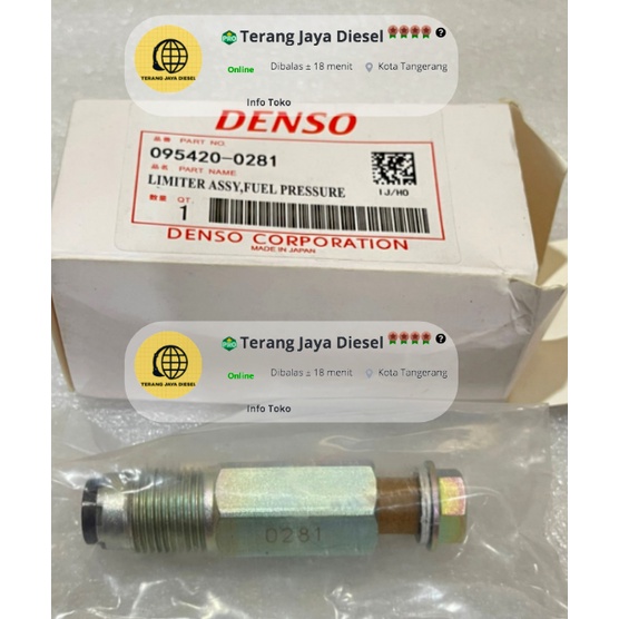 DENSO PRESSURE LIMITER VALVE SK200-8 095420-0260