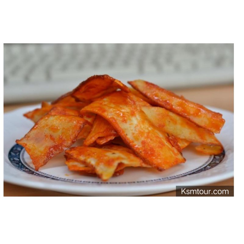 

keripik singkong panjang pedas 500 gram