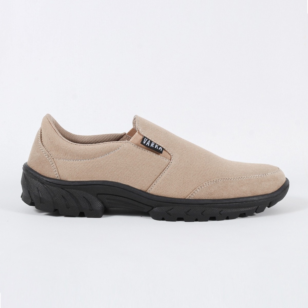 Sepatu Slip On Pria Terbaru V 4637 Brand Varka Sepatu Casual Kerja Santai Jalan Murah Berkualitas