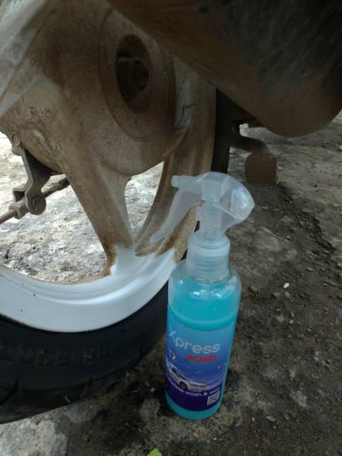 Waterless Wash and Wax / Cuci Sepeda tanpa air / Xpress Wash 250ml / Pembersih Sepeda / Motor Mobil