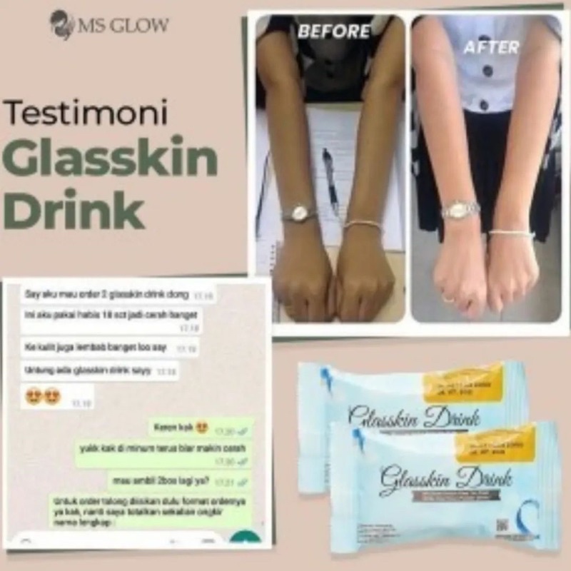 

(Free Tumbler) Glasskin Drink ORIGINAL