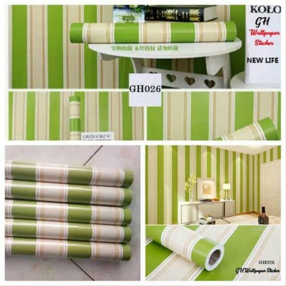 TERMURAH COD WALLPAPER STICKER DINDING MOTIF ELEGANT WALLPAPER RUANG TAMU / KAMAR TIDUR BEST SELLER