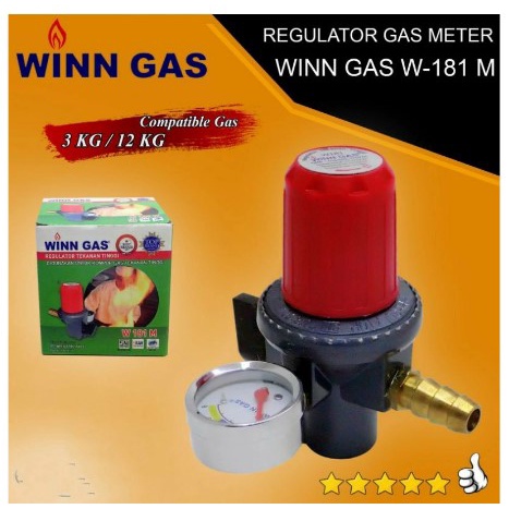 REGULATOR WINN GAS W-181MHP//HIGH PRESSURE ORI SNI