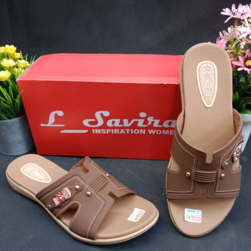 PROMO...! SANDAL WANITA TERBARU TERKECE KEKINIAN TRENDY MURAH BERKUALITAS L_Savira 552