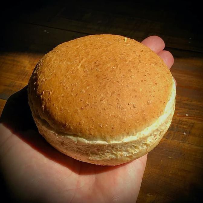 

BEST SELLER MURAH BURGER WHOLEMEAL BUN 5PCS / ROTI BURGER GANDUM 5PCS