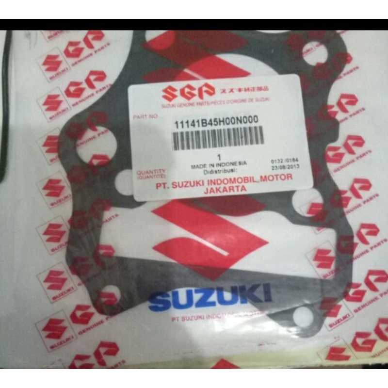 PACKING PAKING SILINDER HEAD KOP CYLINDER HEAD SUZUKI SMASH TITAN ORI SGP