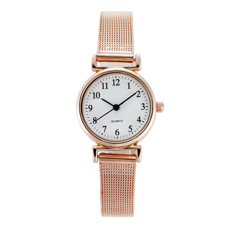 Watchyou Jam Tangan Wanita A0130 Ins Simple Trend Temperament College Wind Mesh Belt Female Watches