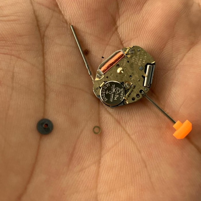 Mesin Jam Tangan original Miyota IL45 IL 45 detik bawah jam tangan