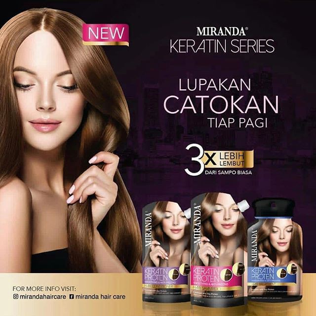 Miranda Keratin Protein Hair Shampoo / Conditioner
