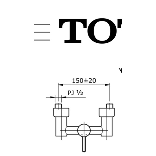 kran shower TOTO TX474SESMV1 ORIGINAL