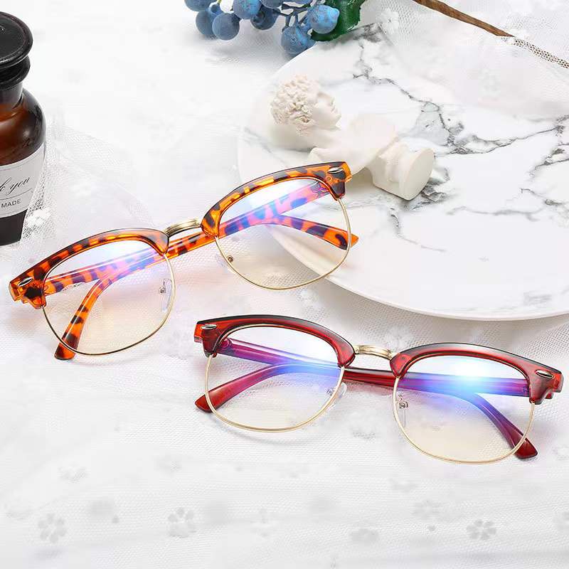 Kacamata Pria Dan Wanita Fashion Model Kacamata Baca Korean Eyeglasses Import