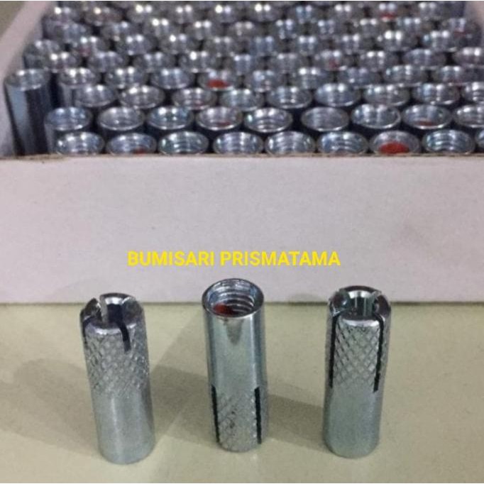 

[COD] DINASET M6 DYNASET DROP IN ANCHOR M6 - PER DUS isi 100 PCS [COD]