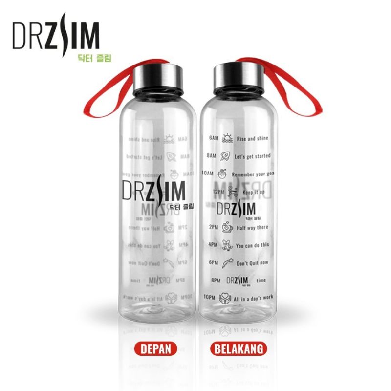 DRZLIM Tumbler Botol Kaca