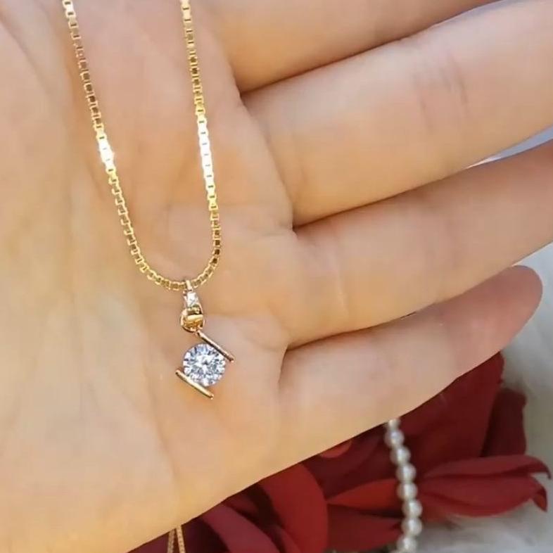 Kalung Rantai Wanita Liontin Cantik Kalung Wanita Anti Karat
