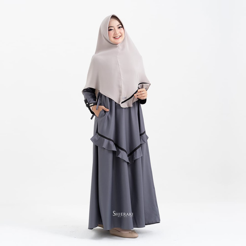 Shieraki Gamis Arvina Quality Premium Dress Syarii