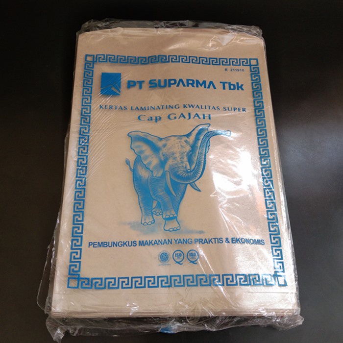 

Kertas Nasi Cap Gajah Biru/Kertas Pembungkus Nasi 250lembar