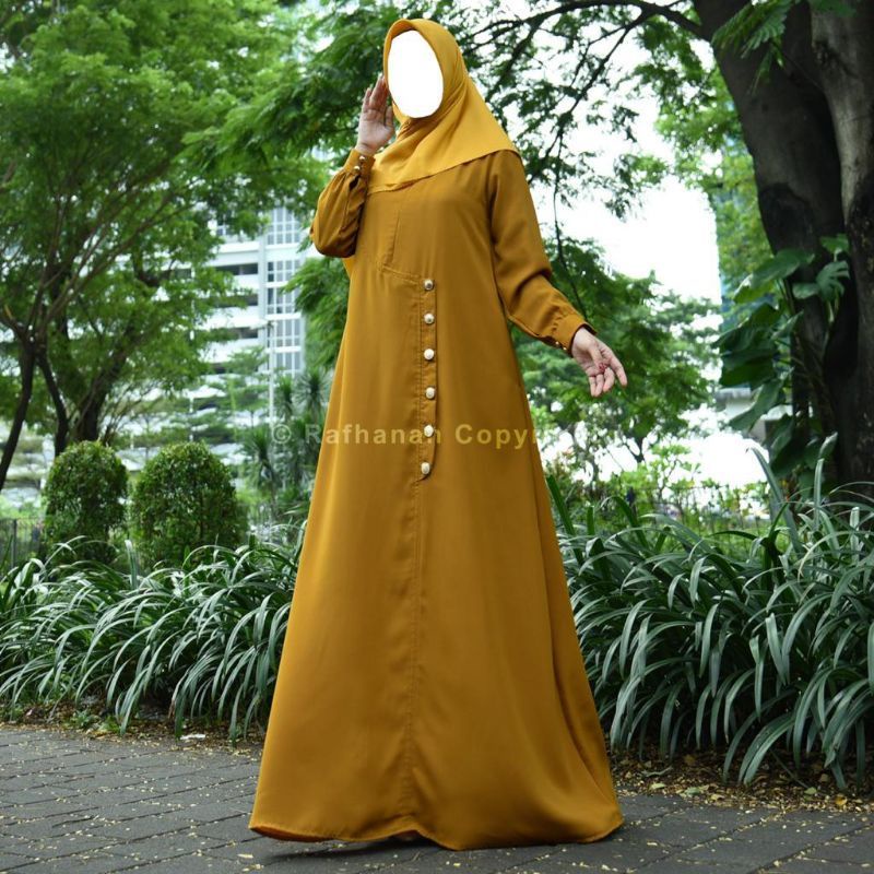 Qirani Gamis by Rafhanah / Gamis Cantik / Gamis Elegan / Rafhanah Ori / Rafhanah