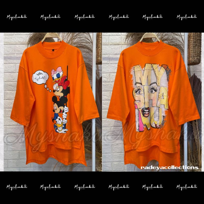 ✅COD‼️KAOS OVERSIZE MYSHAKU ORIGINAL