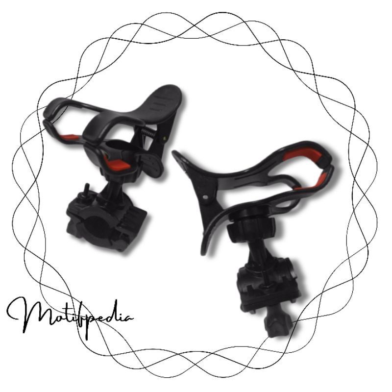 HOLDER HP SEPEDA / LAZYPOD SEPEDA / DUDUKAN HP UNIVERSAL