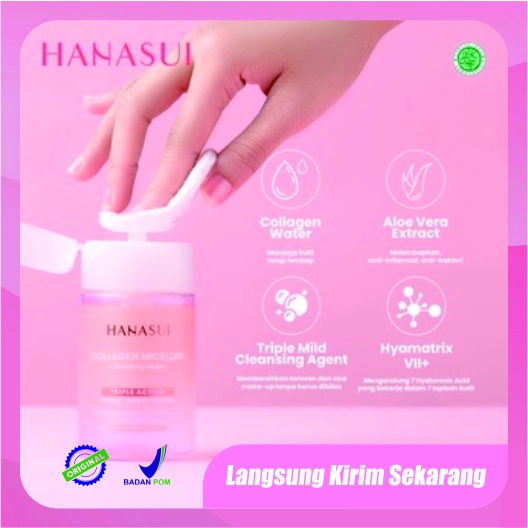 HANASUI Collagen Micellar Cleansing Water