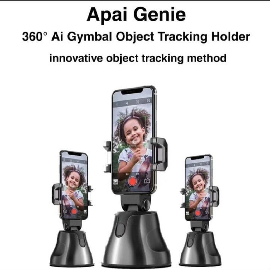 Apai Genie 360 Ai Smart Object Tracking Gymbal Holder For Smartphone