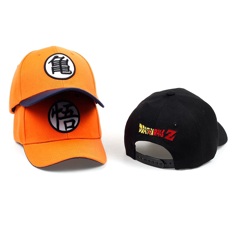 Dragon Ball Z Goku Topi Bisbol Topi untuk Pria Wanita Anime Dragon Ball Adjustable Hip Hop Topi Snapback