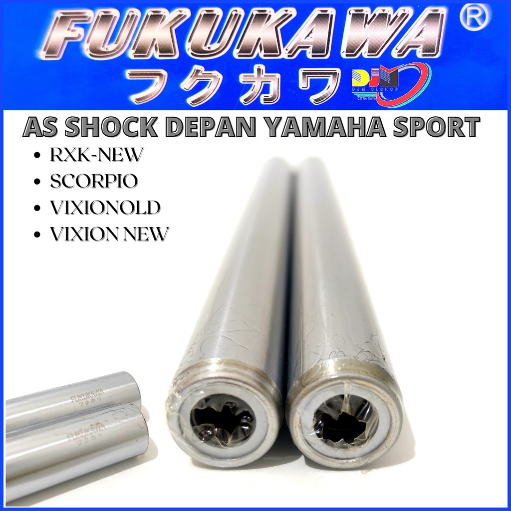 As Shock Depan Fukukawa Yamaha Sport Vixion, Vixion New, Rxking-New, Scorpio 2pc