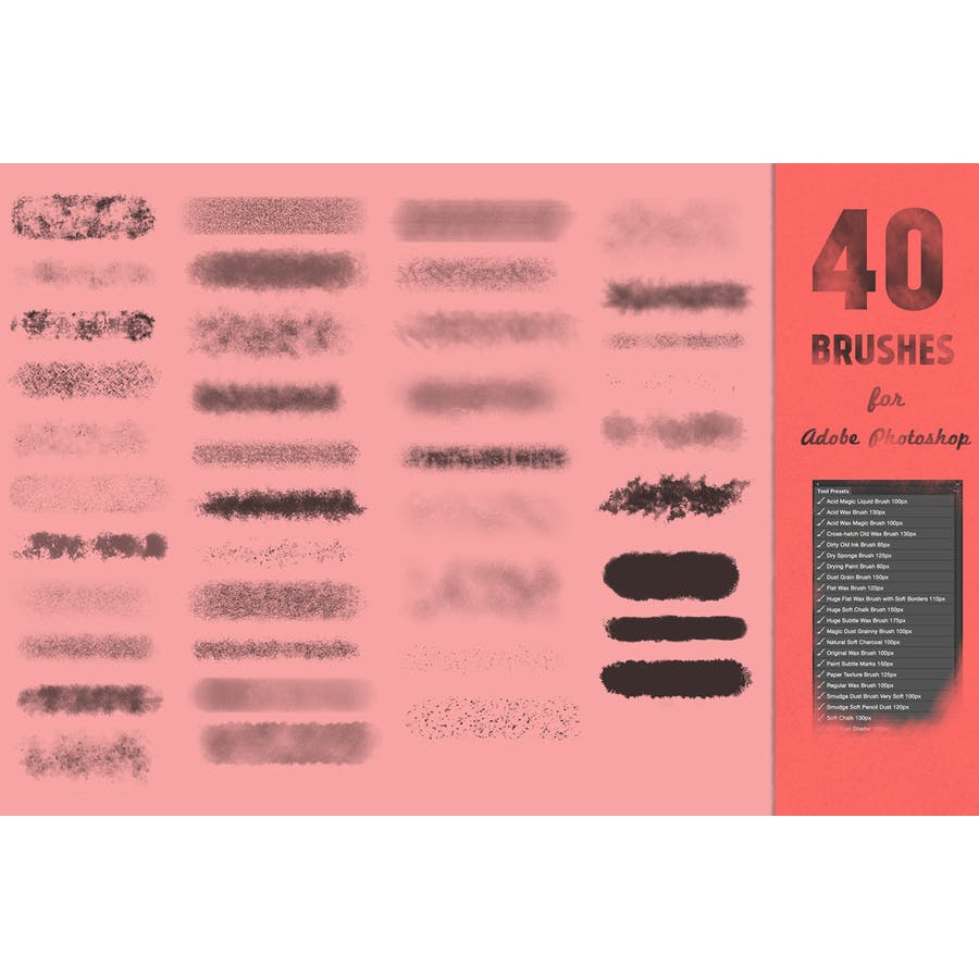 Natural Shades Brushes For - Photoshop