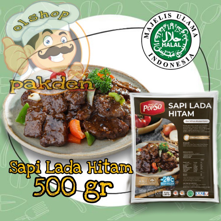 

SAPI LADA HITAM BY POPSO / LAUK PAUK / OLSHOP_PAKDEN