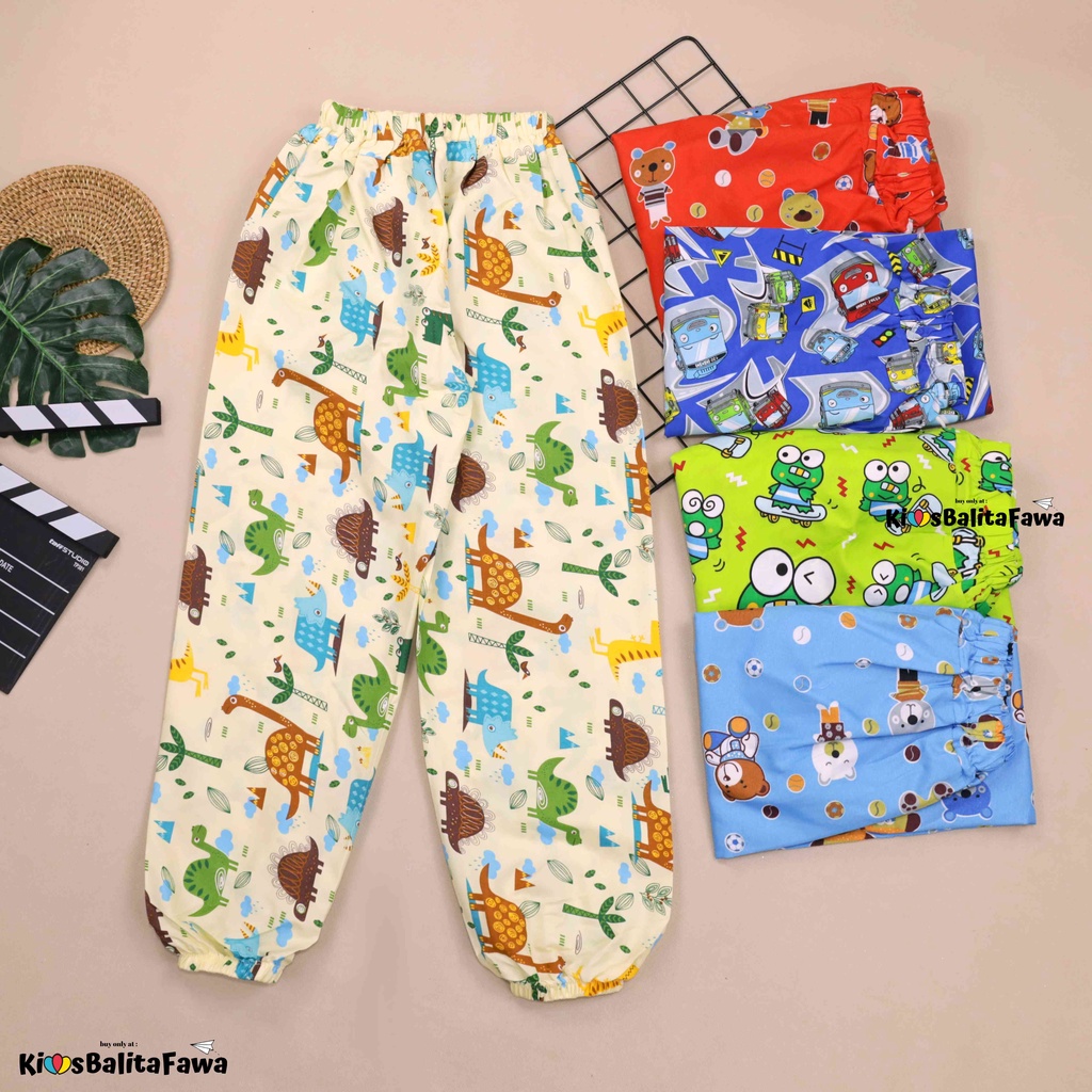 (Anak Laki) Jogger KARAKTER Uk 1-12 Tahun / Joger Pants Celana Panjang Anak  Laki Cowok Grosir