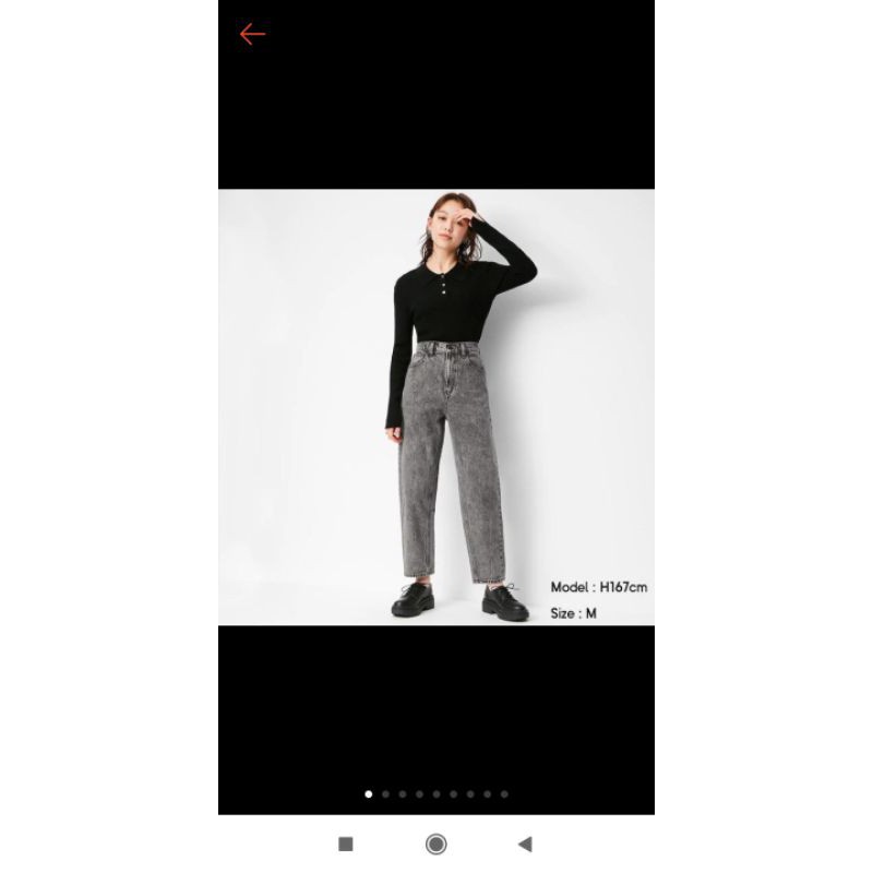 GU by uniqlo boyfirend jeans