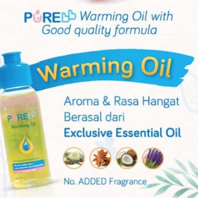 PureBB Warming Oil Minyak Telon Pure BB