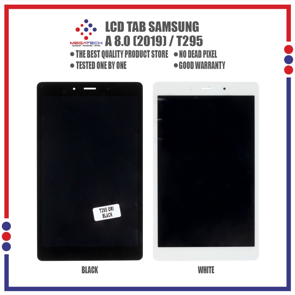 LCD Samsung Tab A8.0 / Samsung Tab T295 2019 Fullset Touchscreen  - ORI