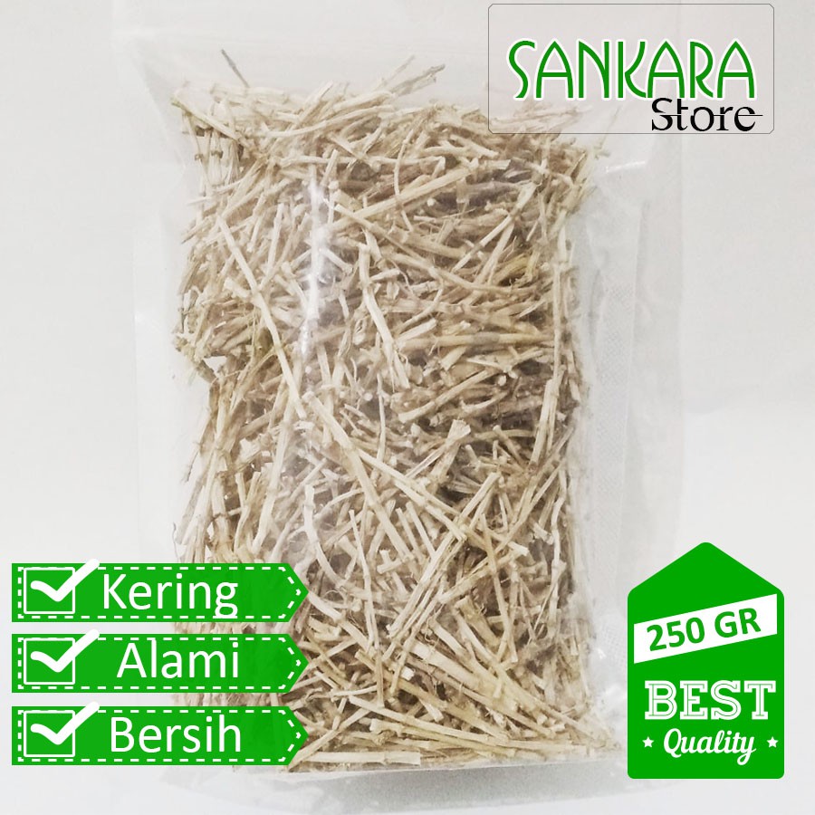 

aina Akar Alang Alang Kering Alami 250 Gr Obat Herbal