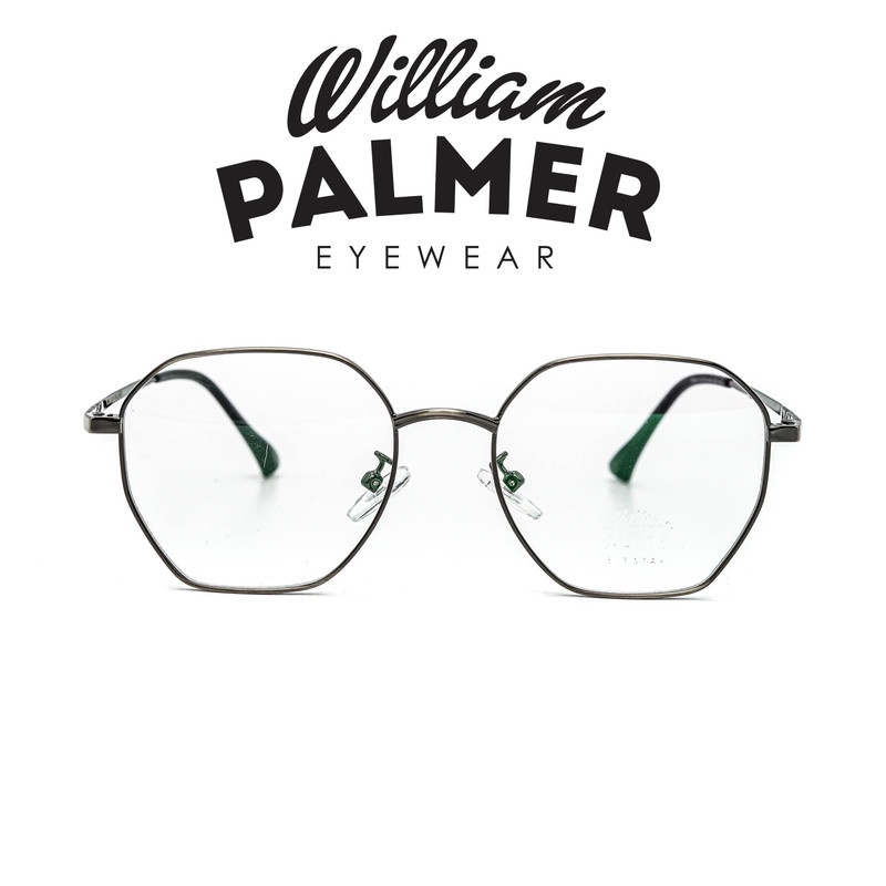 William Palmer Kacamata Pria Wanita Metal 859 C5 Gunmetal