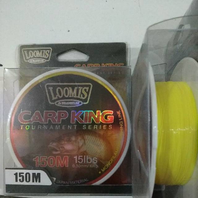 Loomis & franklin carp king senar pancing galatama 150 m