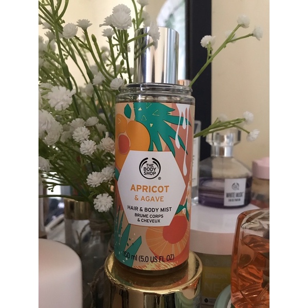 The Body Shop Hair and Body Mist Apricot and Agave