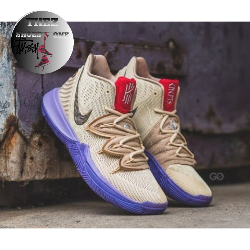 Kyrie Irving 5 IKHET BONE High Premium Original 100% Thez_Shoesone