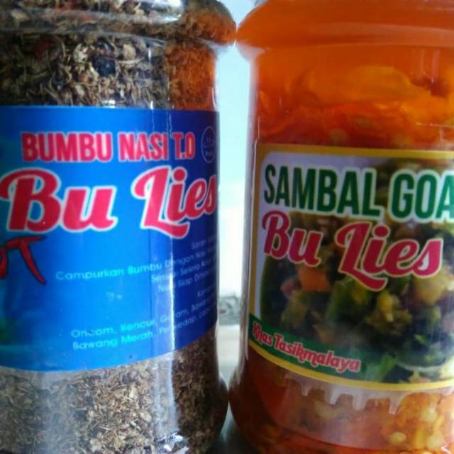 

Bumbu TO original dan sambel goang