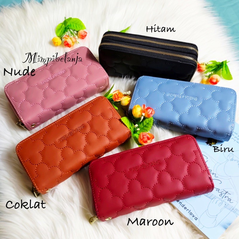 DOMPET PANJANG WANITA IMPORT CLUTCH