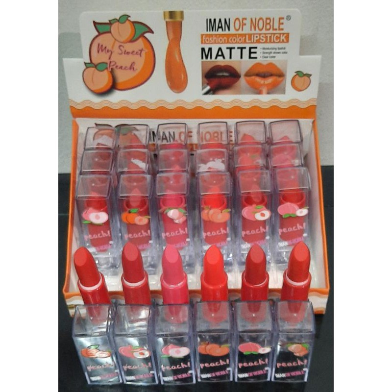 PROMO PER 12 PCS!!!LIPSTIK MATTE IMAN OF NOBLE 7014