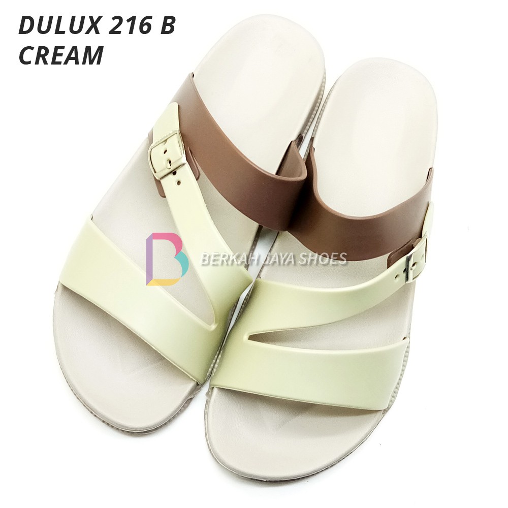 Sandal Wanita - Sandal Karet Wanita - Sandal Selop Karet Wanita Dulux 216 B Varian Warna