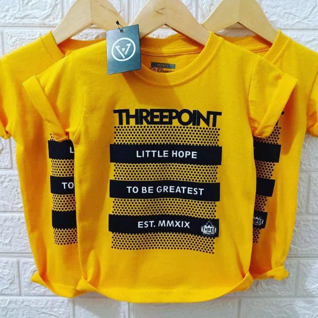  Kaos  Anak  Distro Berkualitas Three  Point  Shopee Indonesia