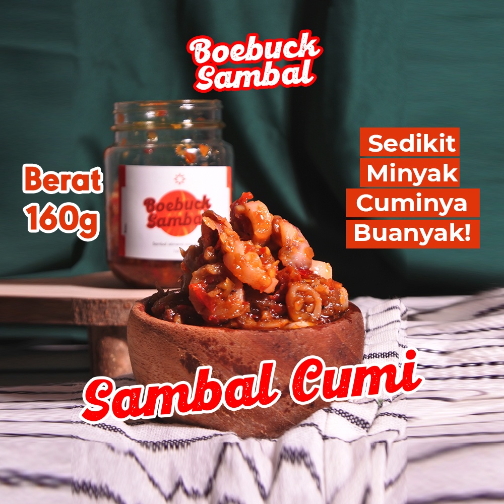 

Sambel Cumi by Boebuck Sambal -160 g