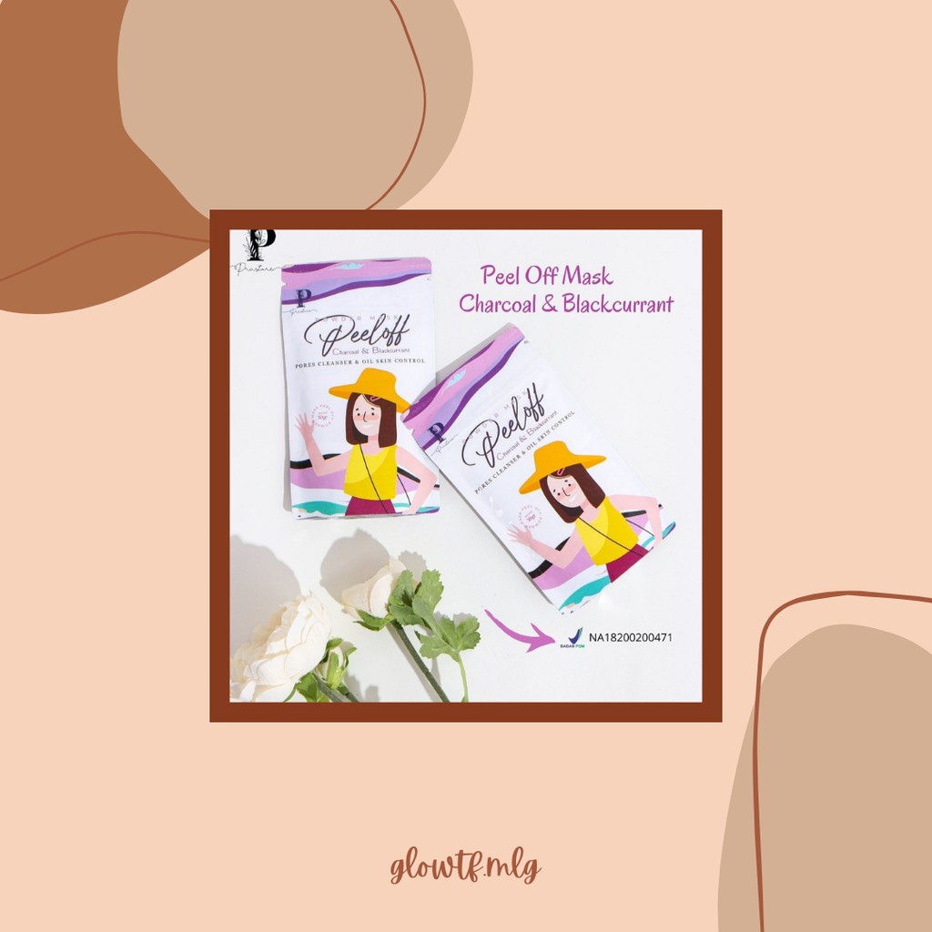 Masker Organik  (Peel Off) by Prastore